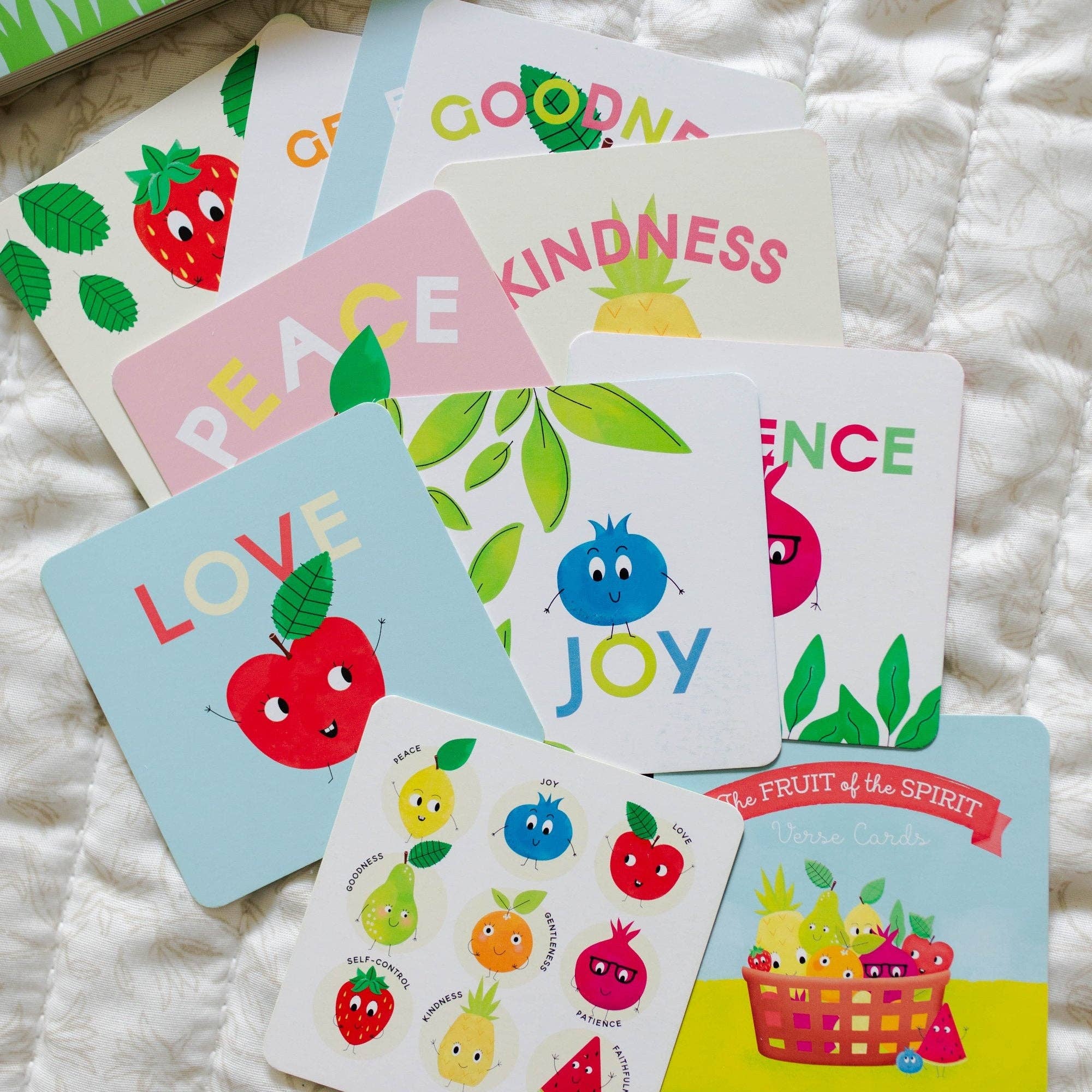 The Fruit of the Spirit Verse Card Set - Kids