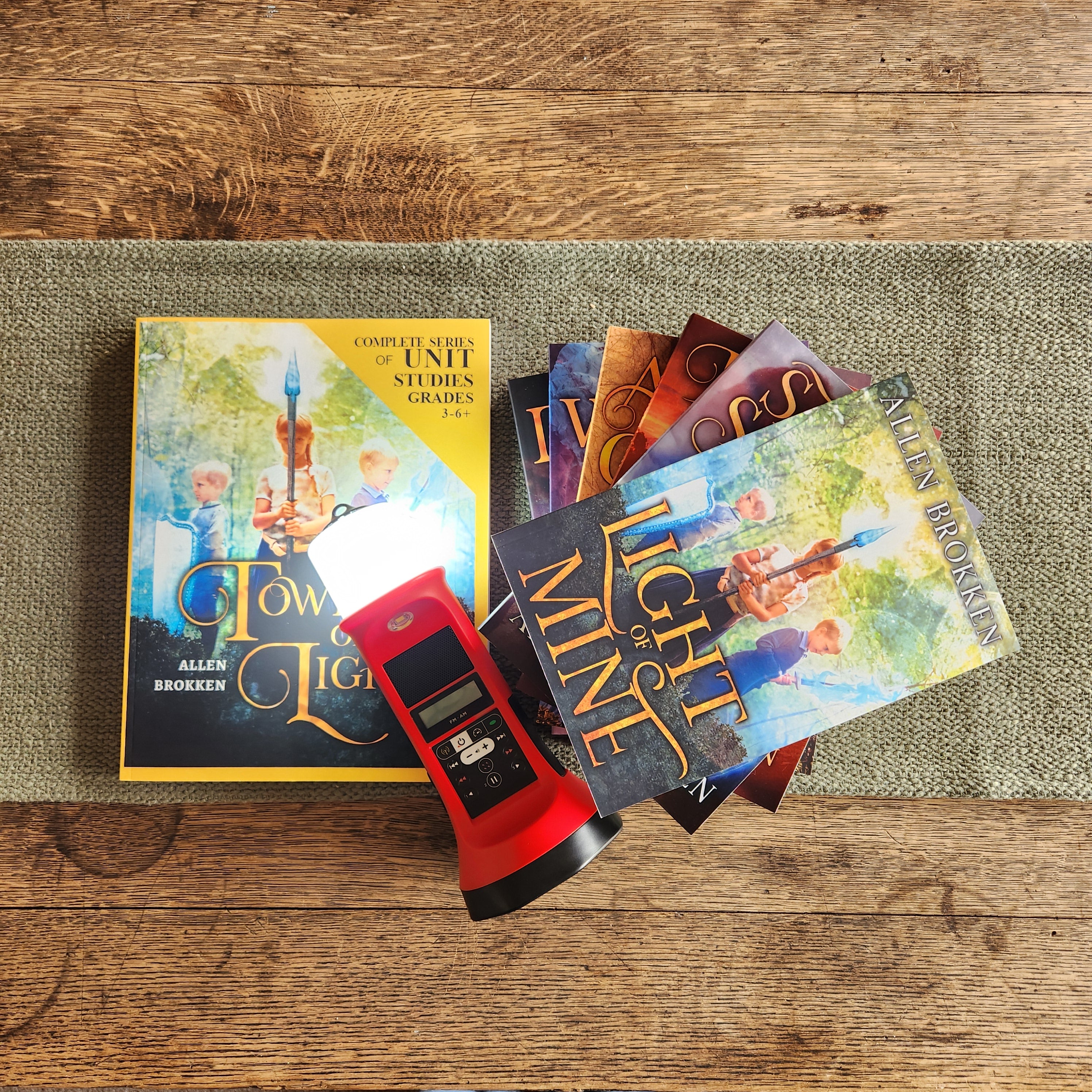 Towers of Light Multimedia Curriculum Bundle (Towers of Light 6 Books + LifeLight + Unit Study Workbook)