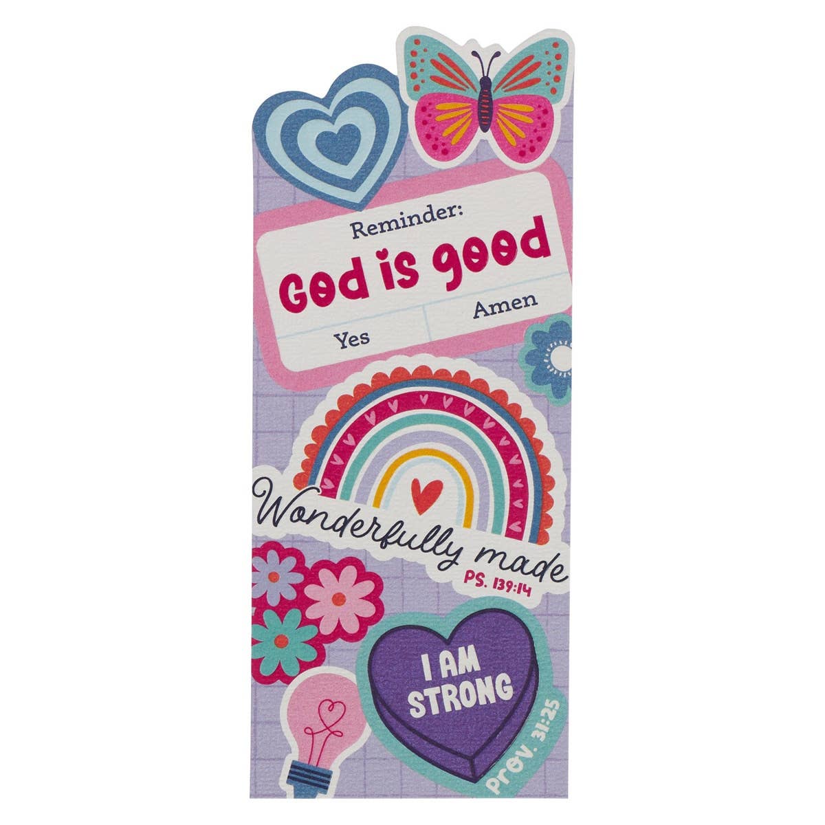 Bookmark Die-cut I Am Strong Prov. 31:25
