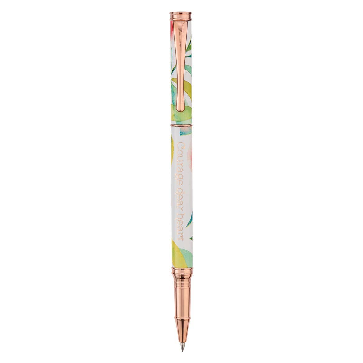 Pen in Gift Box Orange Blossoms Courage