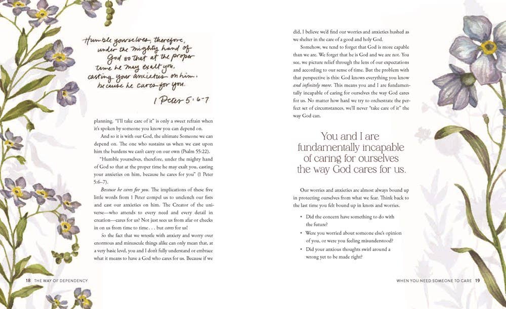 The Way of the Wildflower : Gospel Meditations to Unburden Y
