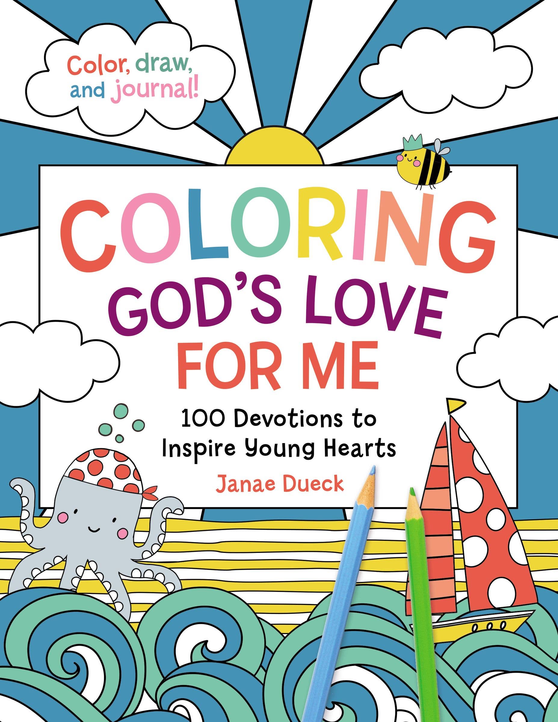 Coloring God's Love For Me (Paperback)