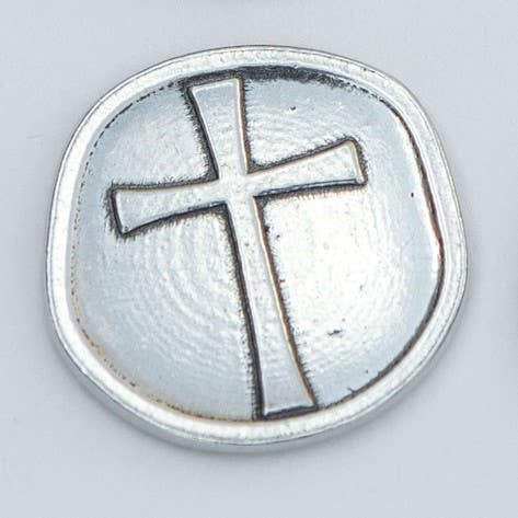 First Communion Gift: Handmade Pewter Coin 5301