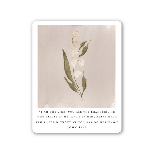 Lily of the Valley Sticker