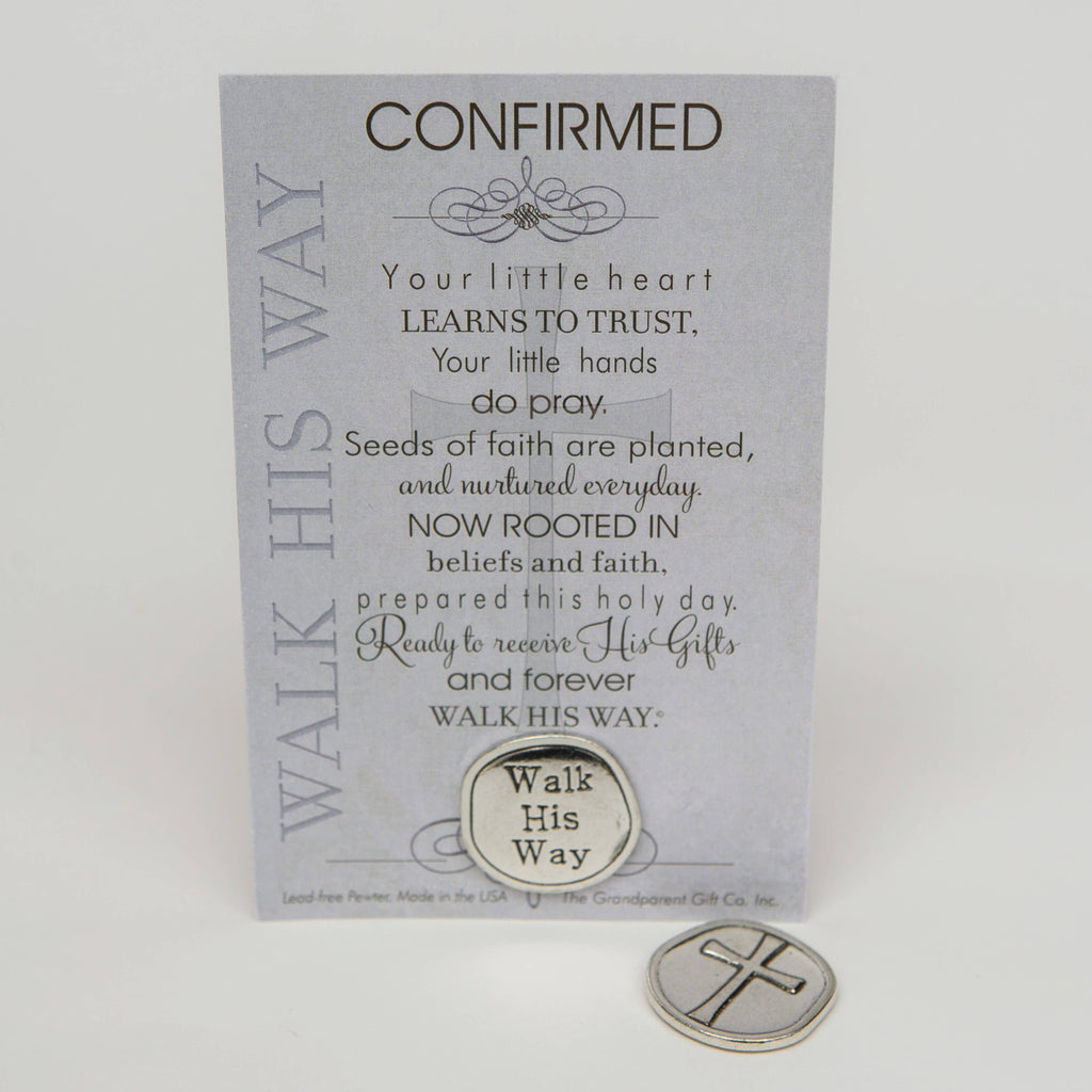 Confirmation Gift: Keepsake Handmade Pewter Coin 5300