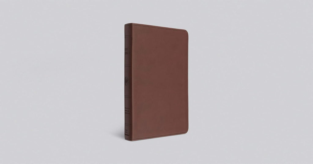 ESV Large Print Value Thinline Bible (TruTone, Chestnut)