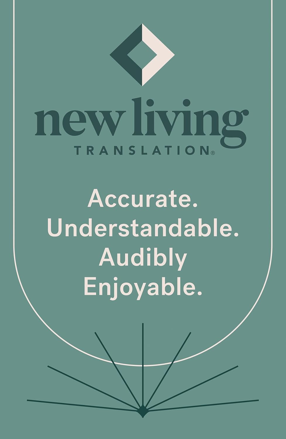 NLT Large Print Thinline Reference Bible, DaySpring Signature Collection, Filament Enabled (LeatherLike, Evergreen, Red Letter): DaySpring Signature Collection