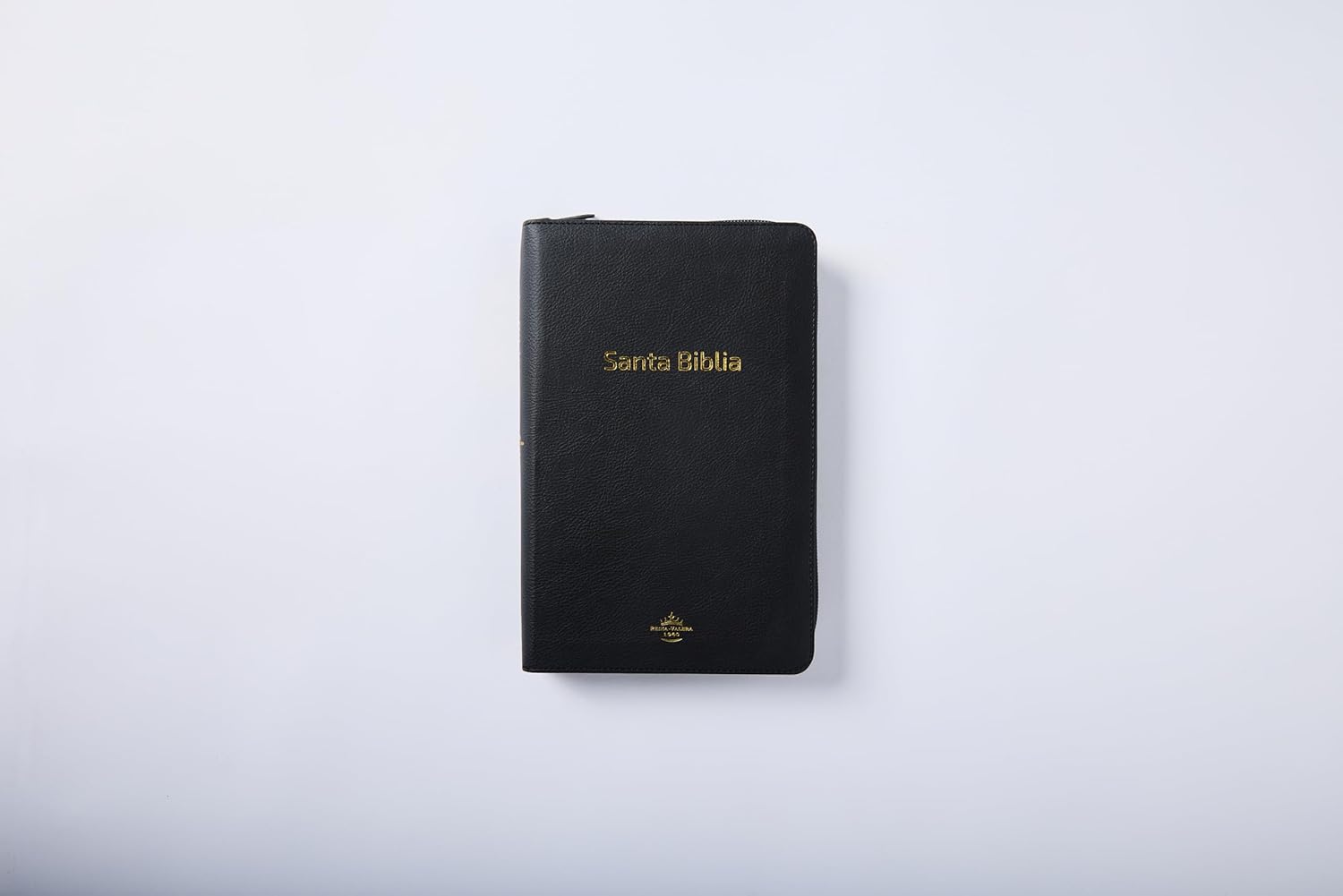 RVR60, Santa Biblia, Letra grande, Edición portátil, Leathersoft, Negro, Palabras de Jesús en Rojo, con cierre (Spanish Edition)