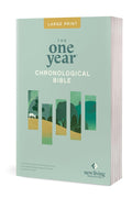 The One Year Chronological Bible NLT, Large Print Thinline Edition (Softcover) (New Living Translation)