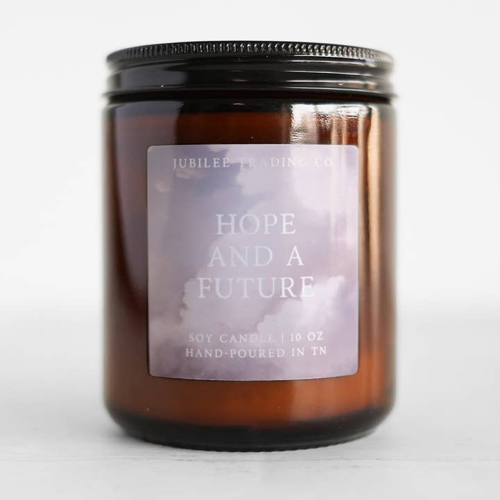 "Hope and A Future" Candle