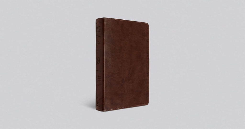ESV Large Print Personal Size Bible (TruTone, Chestnut)