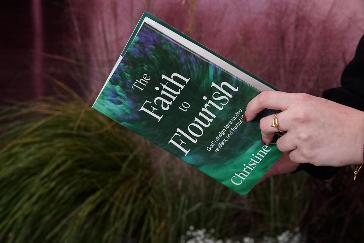 The Faith to Flourish - Christine Caine (Hardcover)