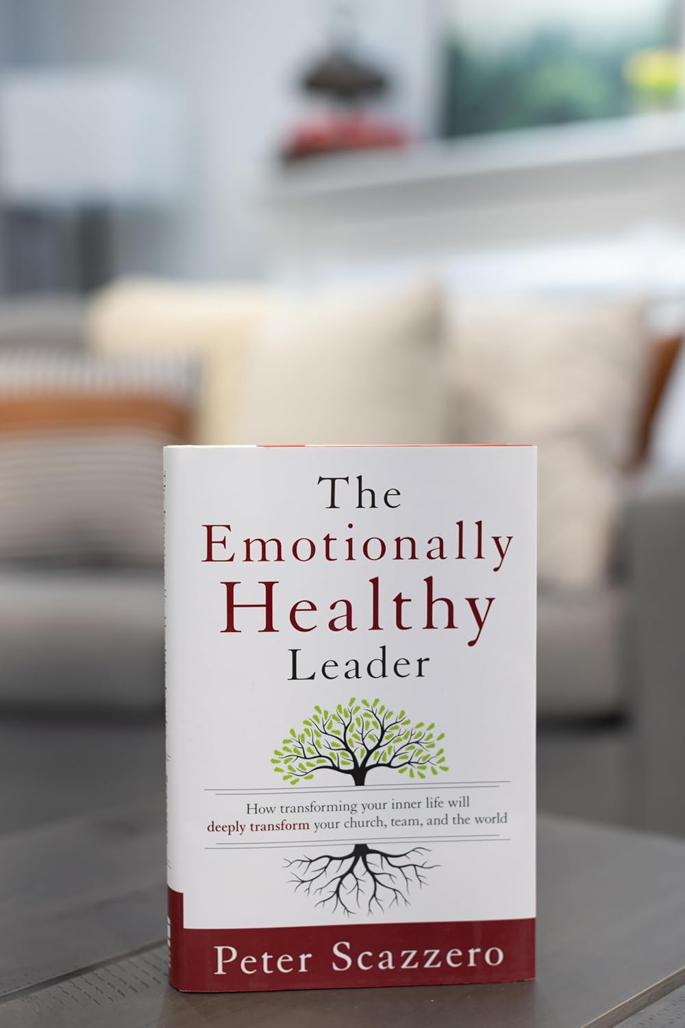 The Emotionally Healthy Leader: How Transforming Your Inner Life Will Deeply Transform Your Church, Team, and the World - Peter Scazzero (Hardcover)