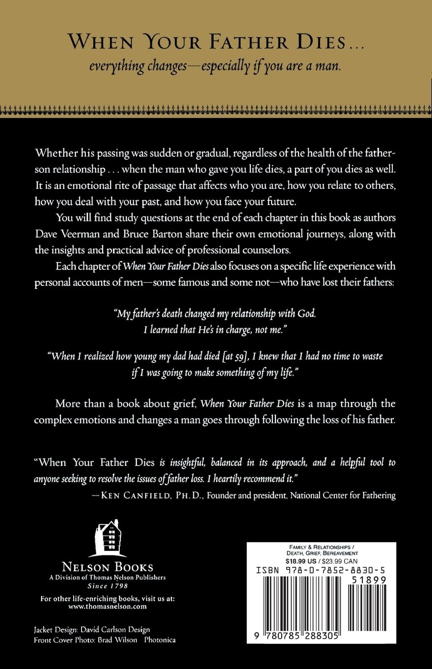 When your Father Dies - Veerman & Barton (Paperback)