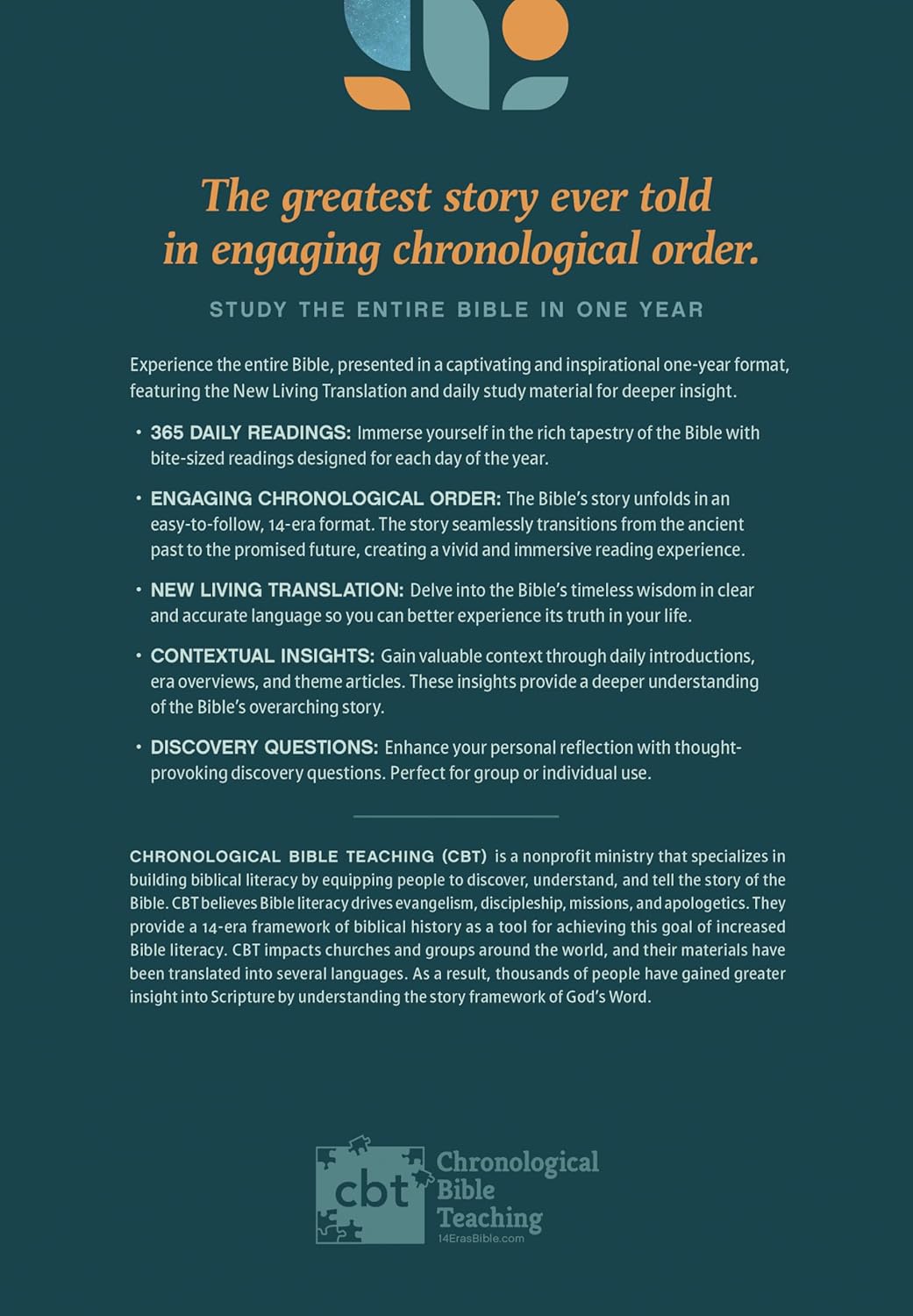 NLT Chronological Study Bible
