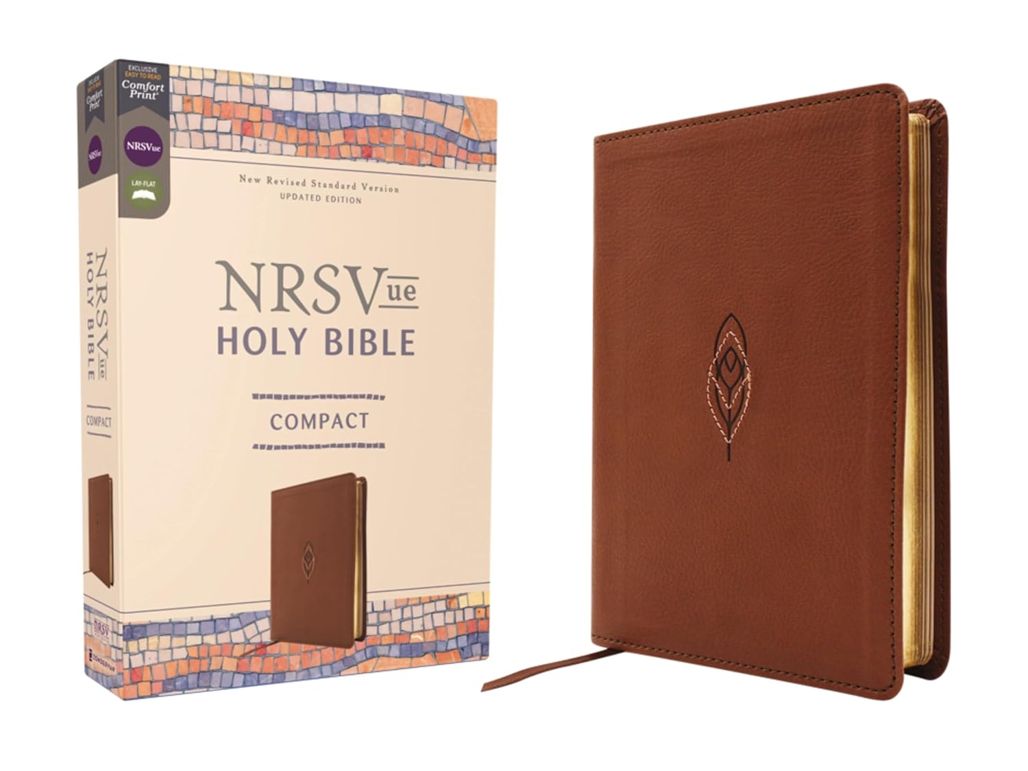 NRSVue Compact Bible Brown