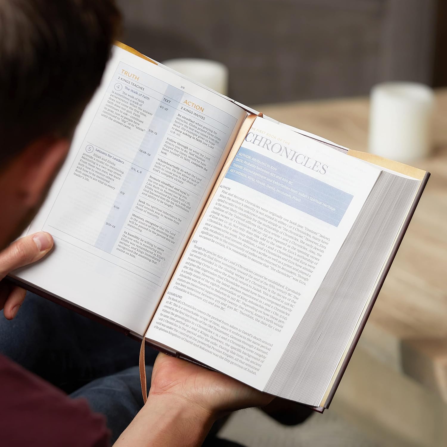 NKJV, Spirit-Filled Life Bible, Third Edition, Leathersoft, Brown, Red Letter, Comfort Print: Kingdom Equipping Through the Power of the Word