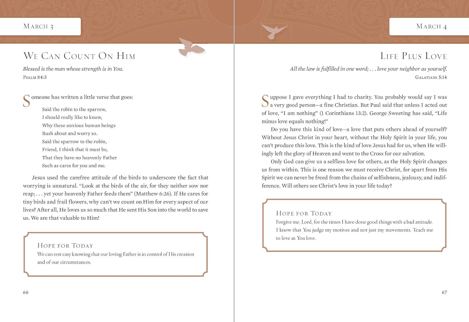 Hope for Each Day Large Deluxe: Words of Wisdom and Faith (A 365-Day Devotional) - Billy Graham
