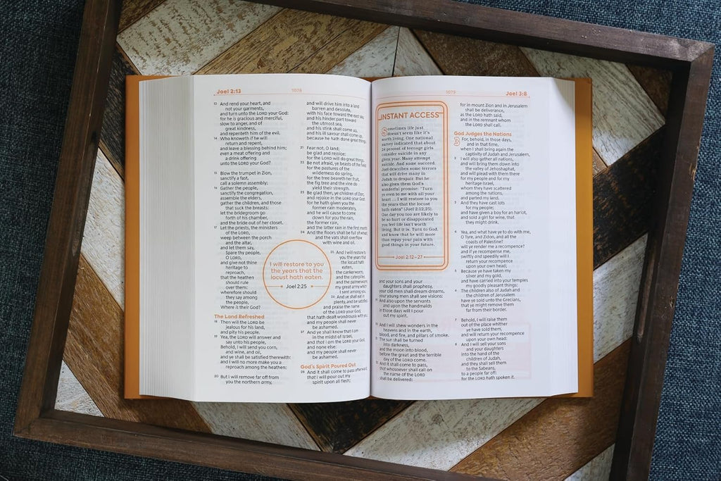 KJV, Teen Study Bible, Hardcover, Comfort Print