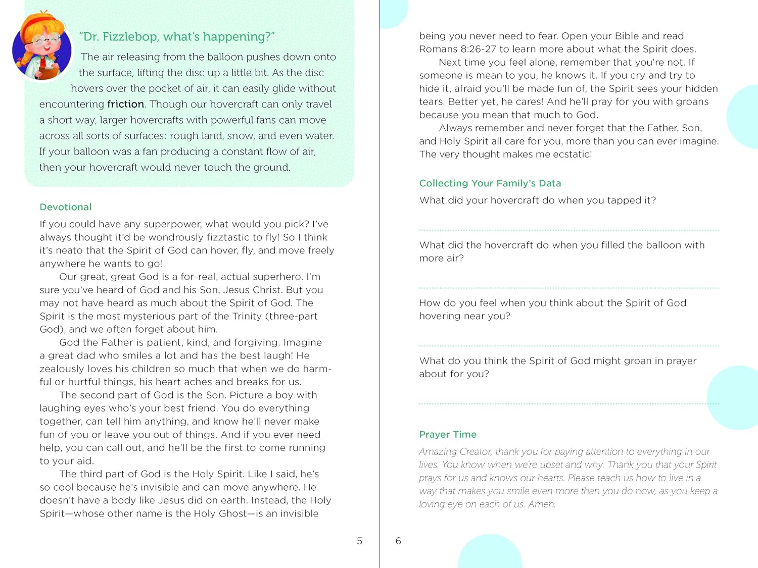 Faith and Science with Dr. Fizzlebop: 52 Fizztastically Fun Experiments and Devotions for Families (Paperbacxk) - Brock Eastman