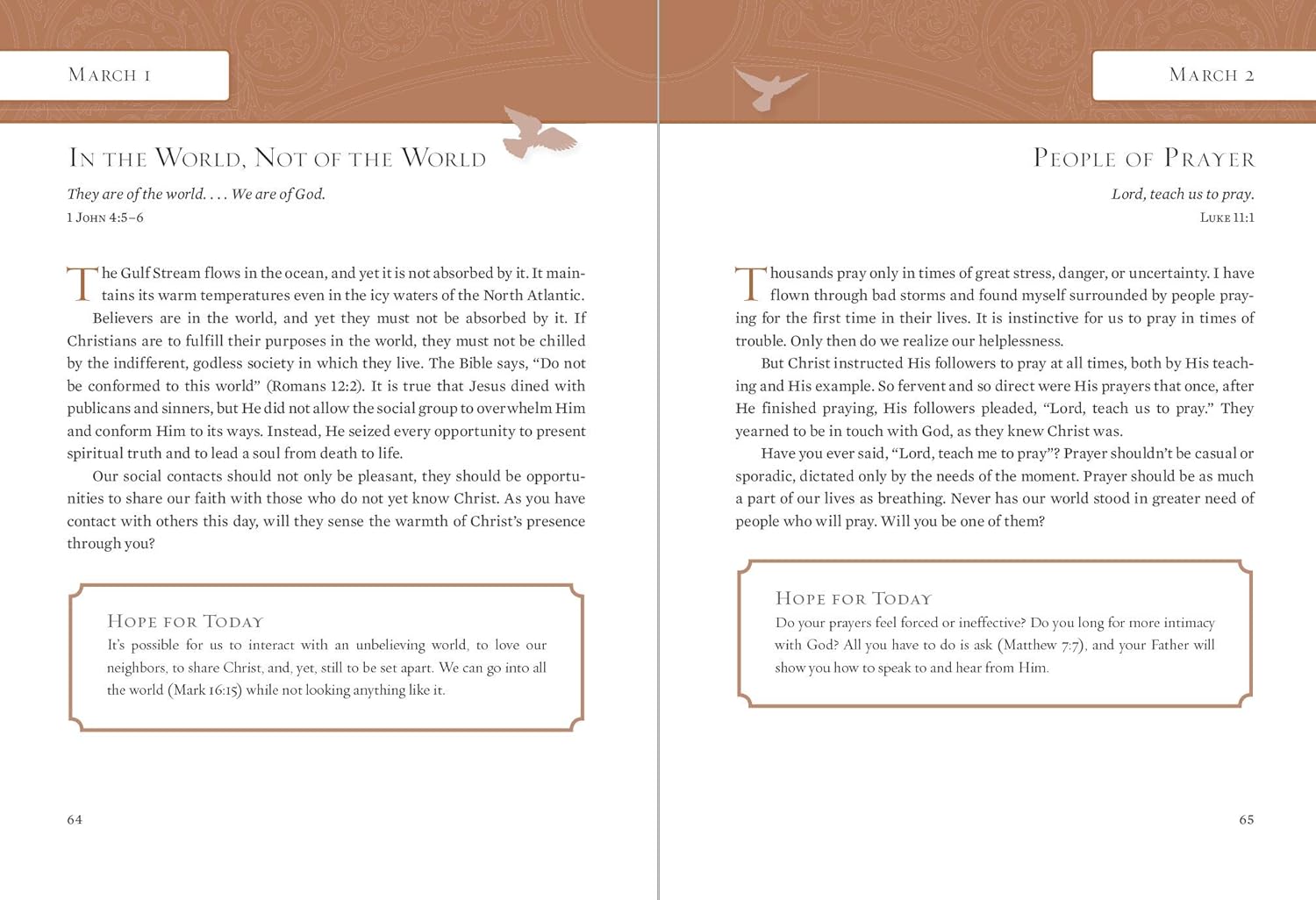 Hope for Each Day Large Deluxe: Words of Wisdom and Faith (A 365-Day Devotional) - Billy Graham