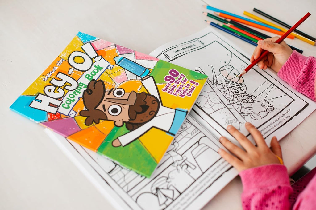 Hey-O! Coloring Book Saddleback Kids