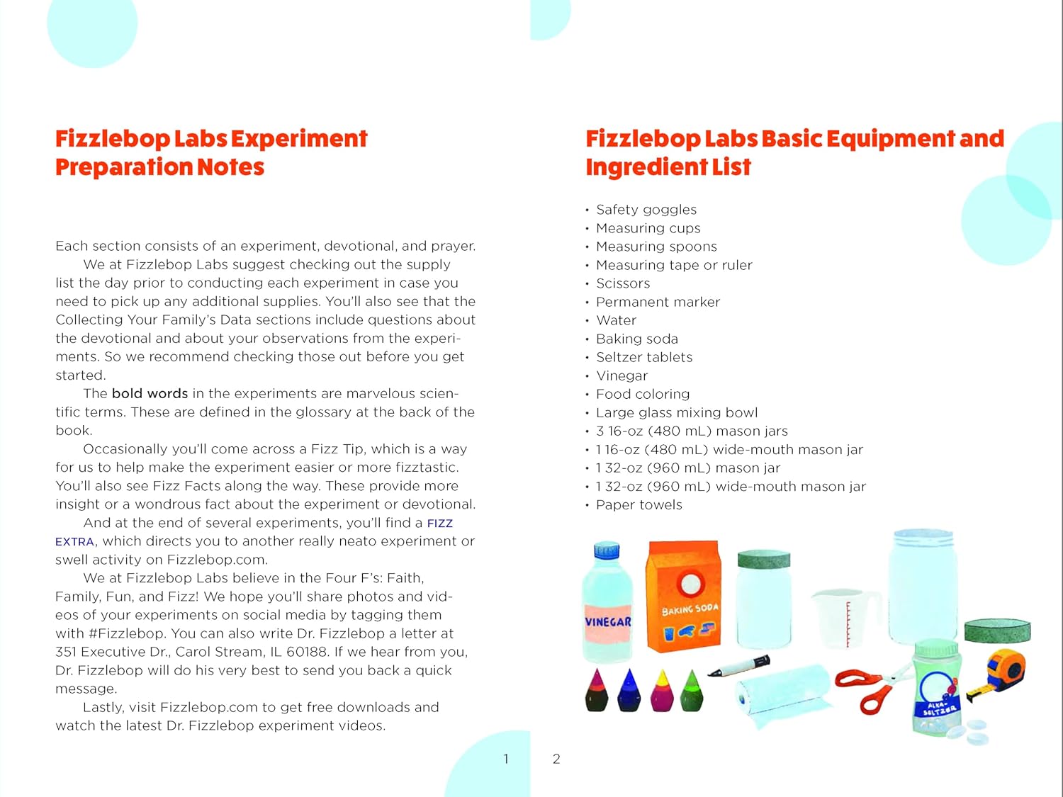 Faith and Science with Dr. Fizzlebop: 52 Fizztastically Fun Experiments and Devotions for Families (Paperbacxk) - Brock Eastman