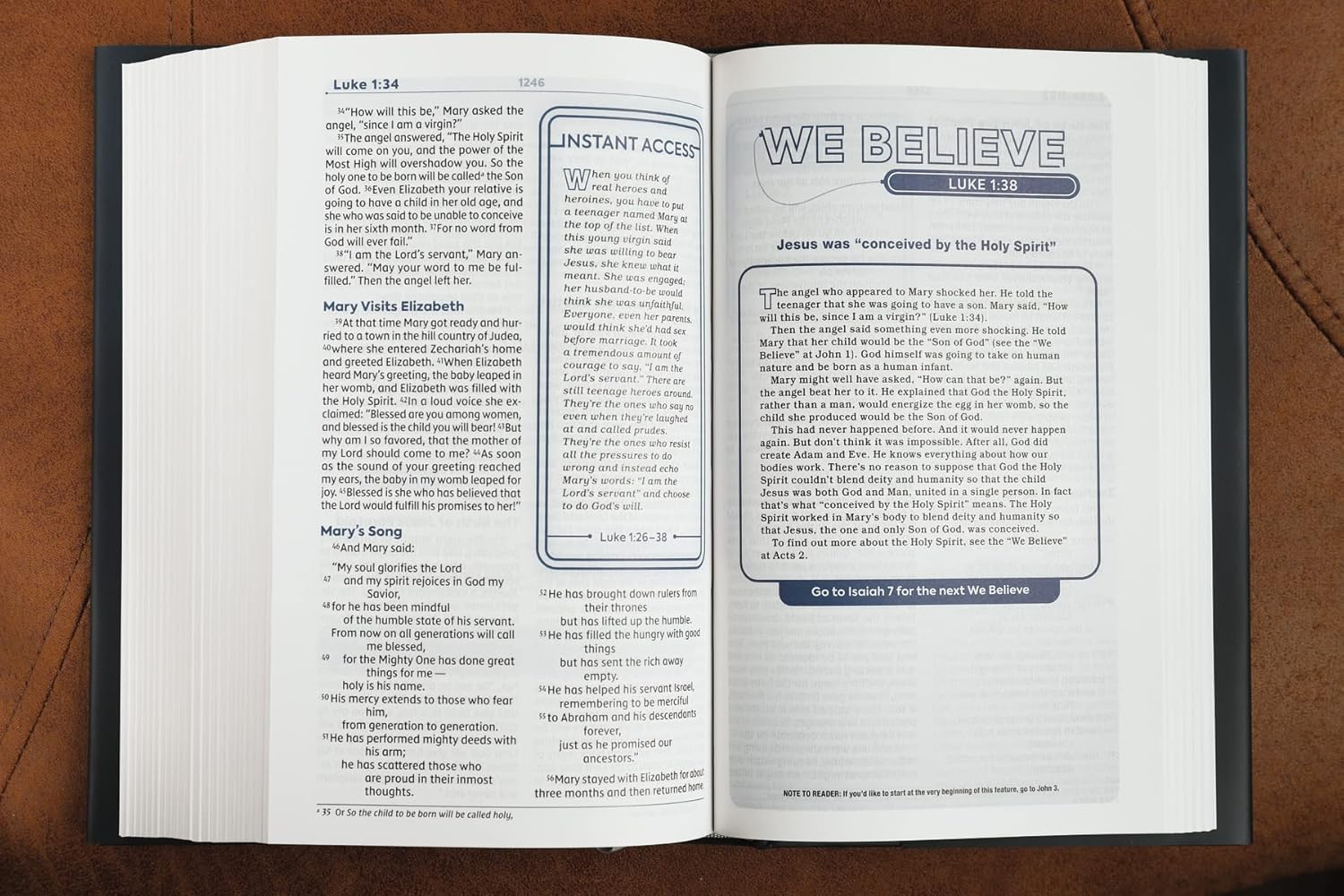 NIV, Teen Study Bible (For Life Issues You Face Every Day), Hardcover, Navy, Comfort Print