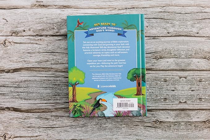 Adventure Bible Daily Devotional for Kids: A 365-Day Guide to Understanding the Bible (Hardcover)