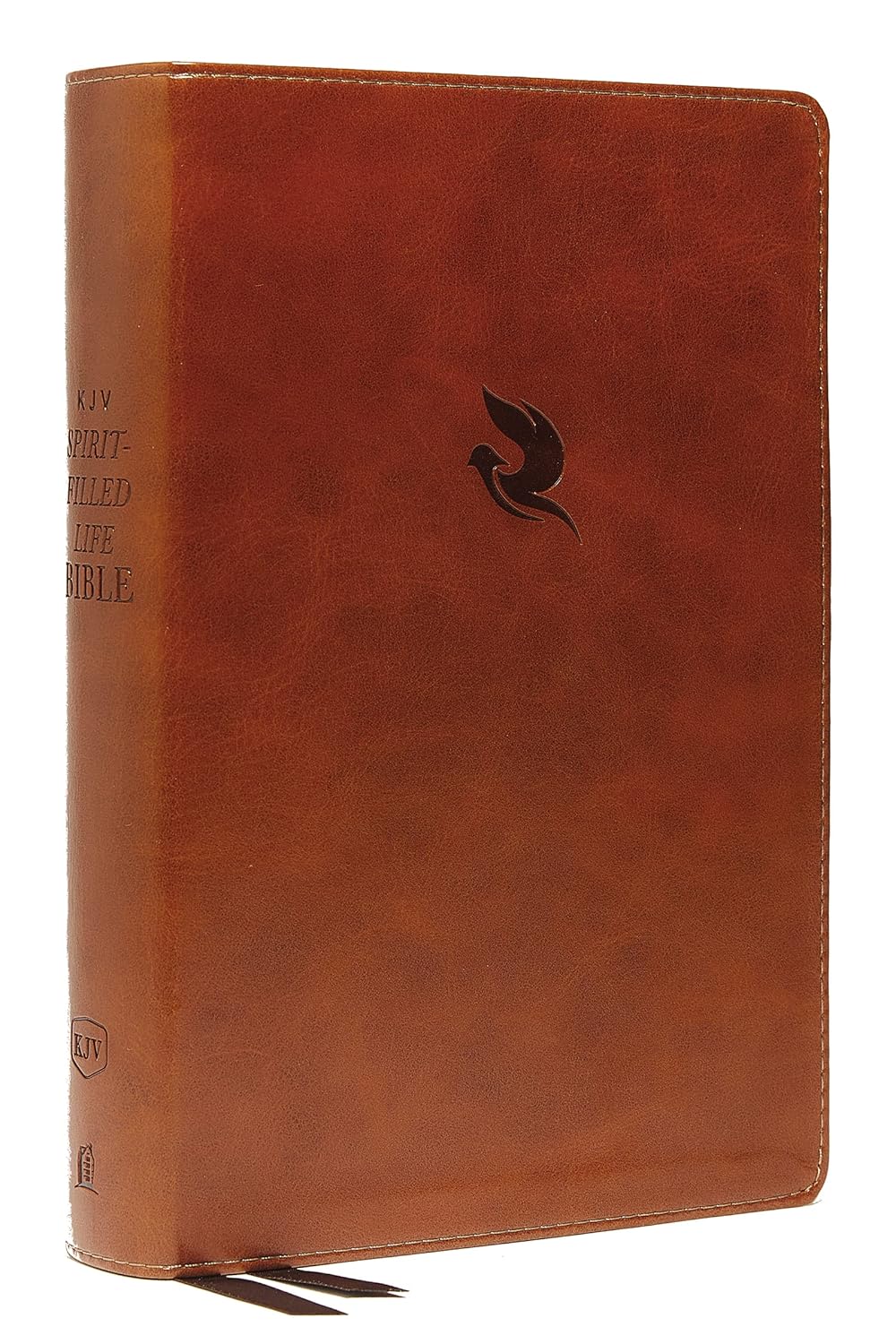 NKJV, Spirit-Filled Life Bible, Third Edition, Leathersoft, Brown, Red Letter, Comfort Print: Kingdom Equipping Through the Power of the Word