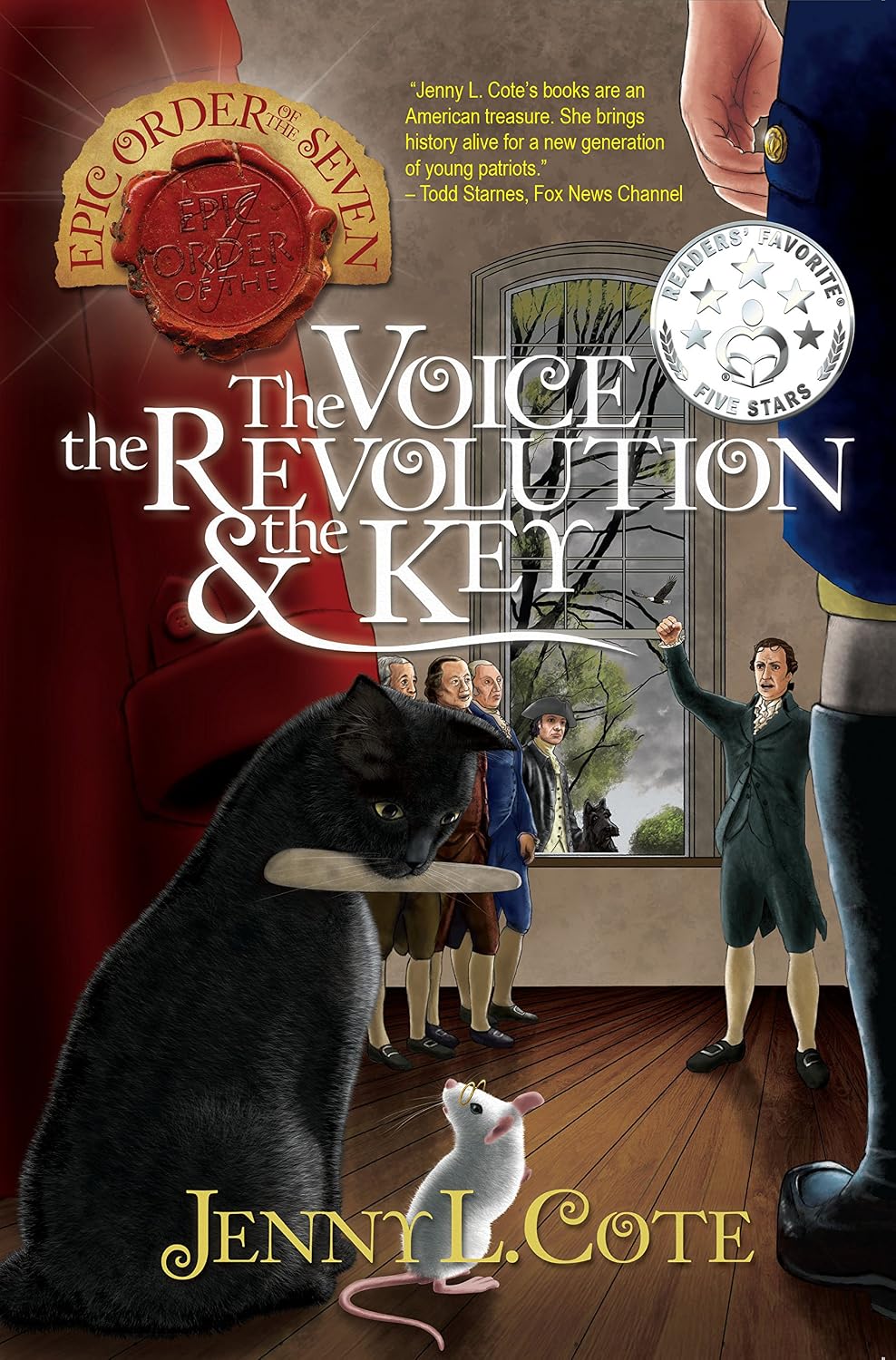 The Voice, the Revolution, and the Key (Epic Order of the Seven Book 7) - Jenny L. Cote