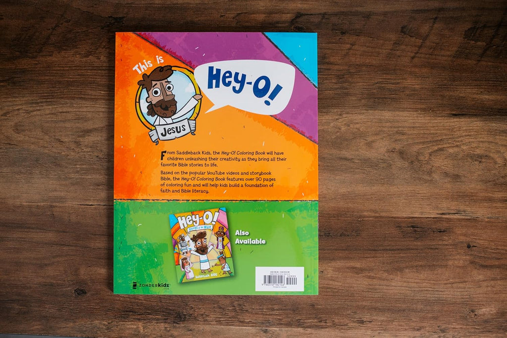 Hey-O! Coloring Book Saddleback Kids