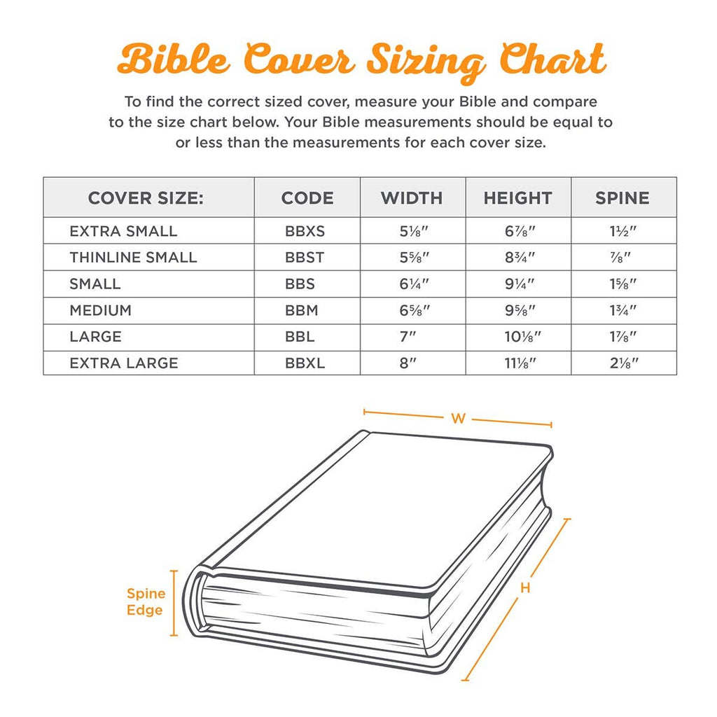 Bible Cover Classic Brown Faith Badge