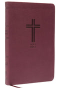 NKJV Value Thinline Bible, burgundy leathersoft
