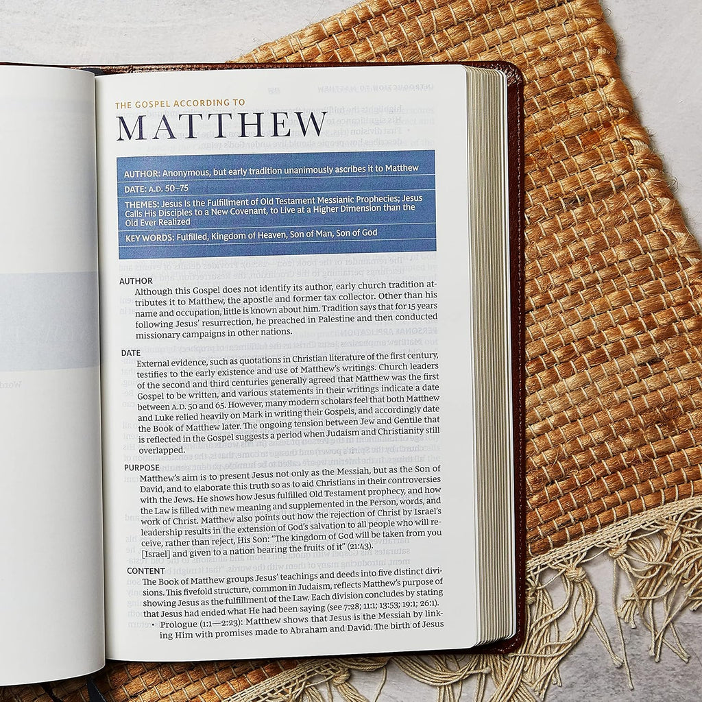 NKJV, Spirit-Filled Life Bible, Third Edition, Leathersoft, Brown, Red Letter, Comfort Print: Kingdom Equipping Through the Power of the Word