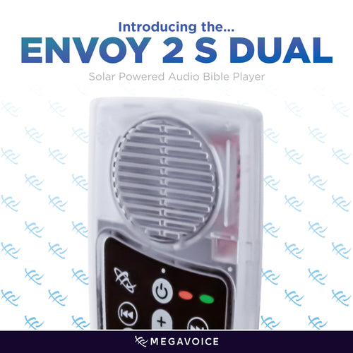 Chronological New Living Translation (NLT) + Daily Bible Podcast Solar+ Rechargeable Audio Bible