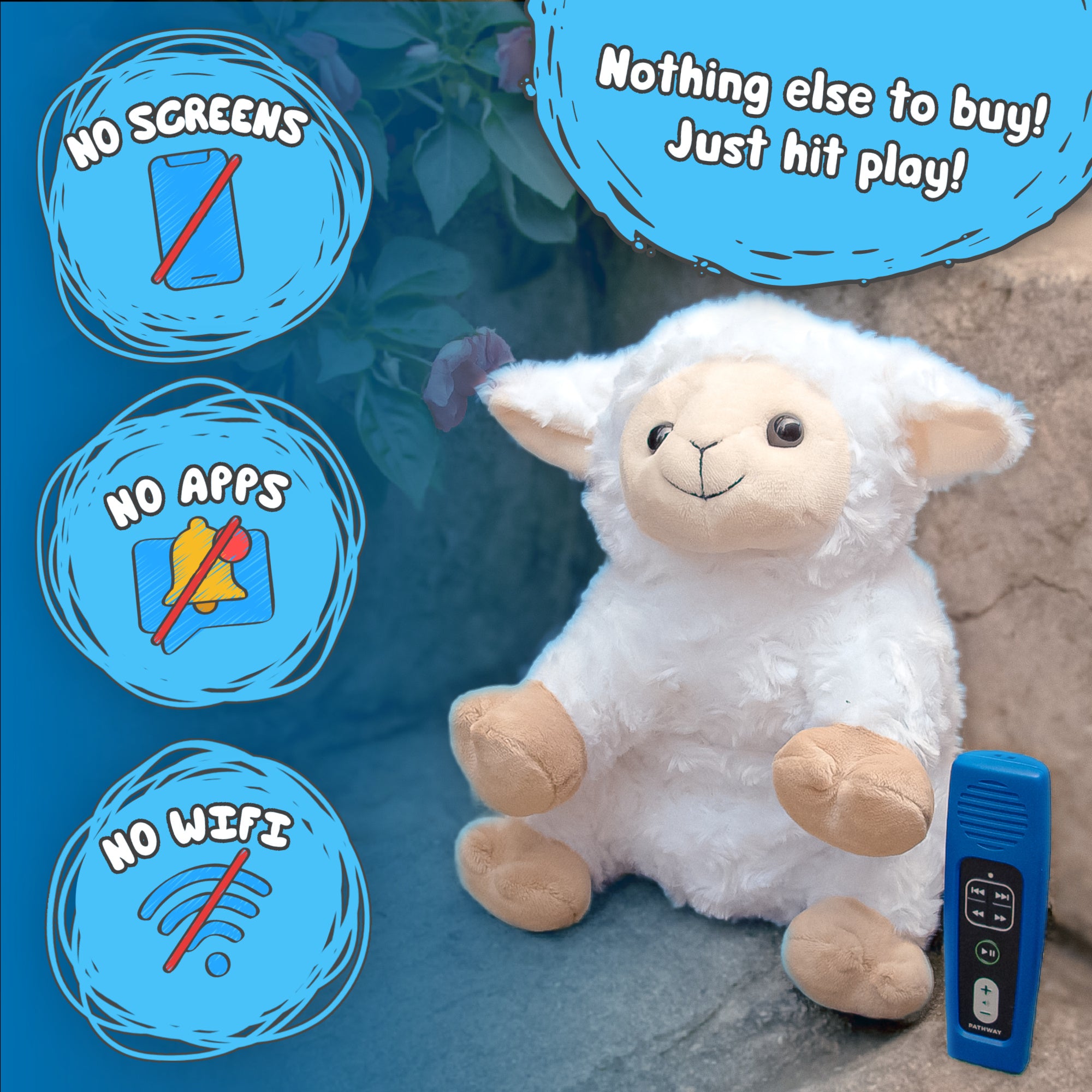 Bible for Young Children Pathway for Kids Audio Player - Choose a Plush
