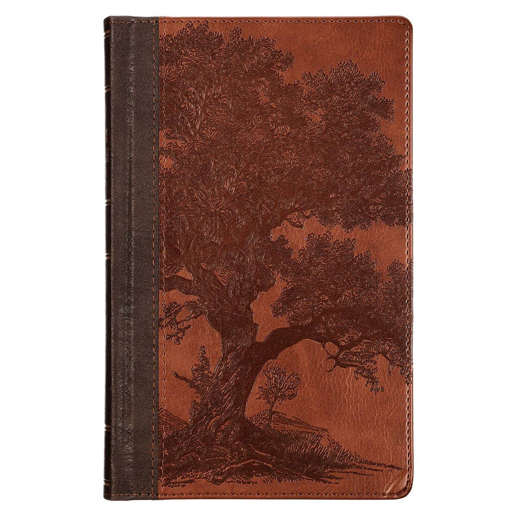 KJV Bible Giant Print Standard-size Faux Leather HC Tree