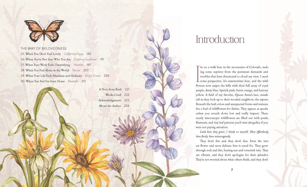 The Way of the Wildflower : Gospel Meditations to Unburden Y