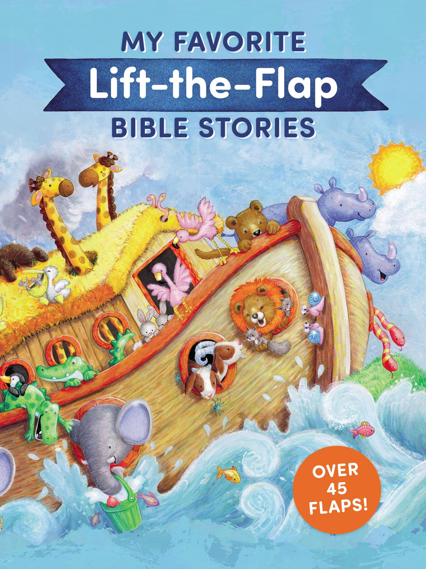 My Favorite Lift-the-flap Bible Stories (Interactive Board Book)