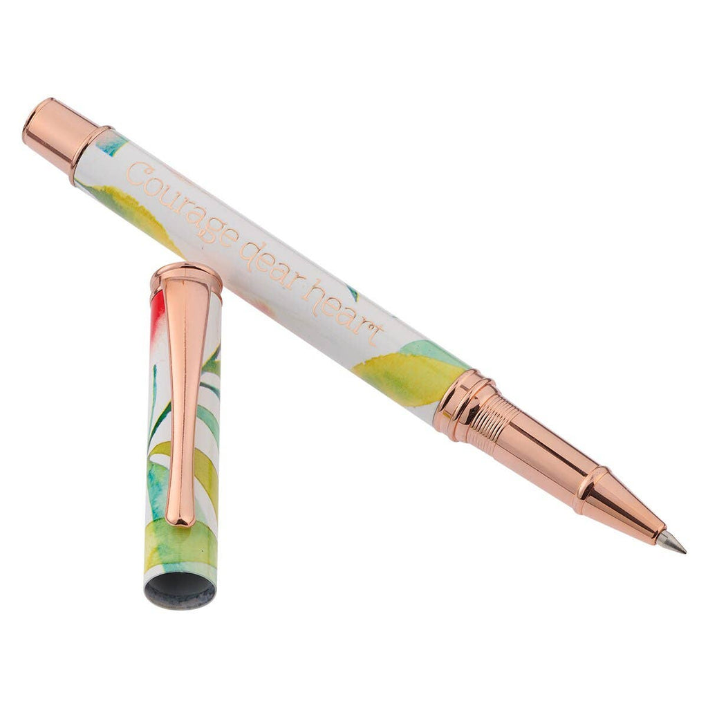 Pen in Gift Box Orange Blossoms Courage