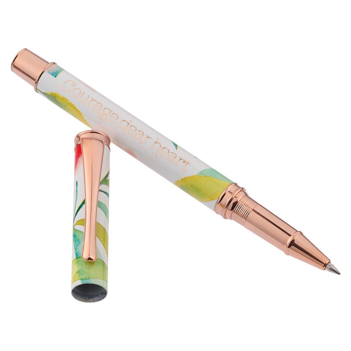 Pen in Gift Box Orange Blossoms Courage