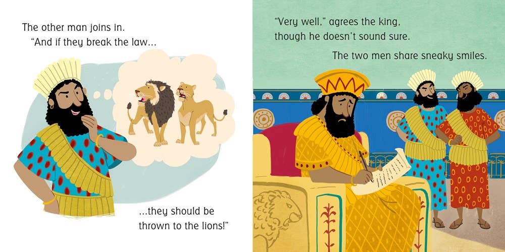 Daniel In The Lions' Den board book: Usborne (Board Book)