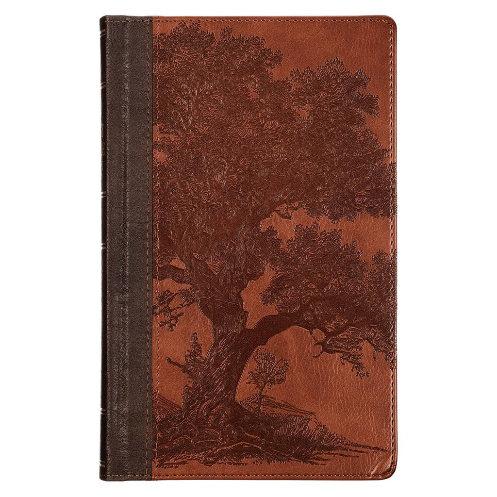 KJV Bible Giant Print Standard-size Faux Leather HC Tree