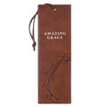 Bookmark Faux Leather Crown of Thorns/Amazing Grace Isa 53:5