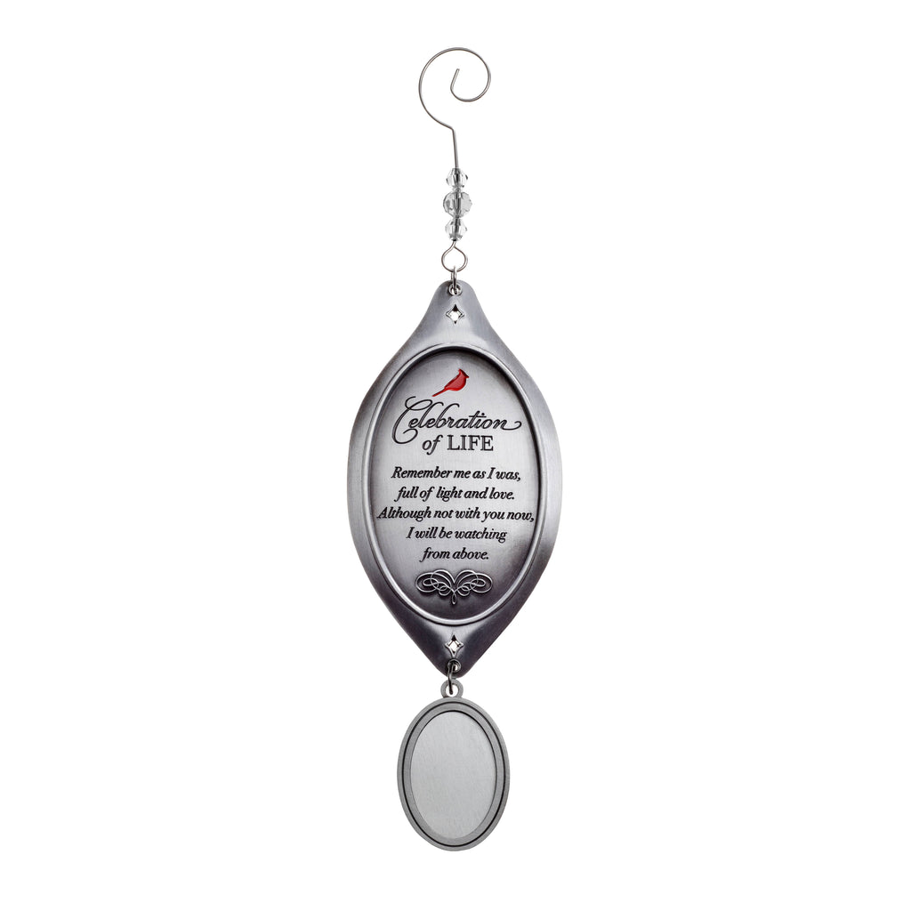Celebration Of Life Memorial Photo Ornament Gift Boxed 6362