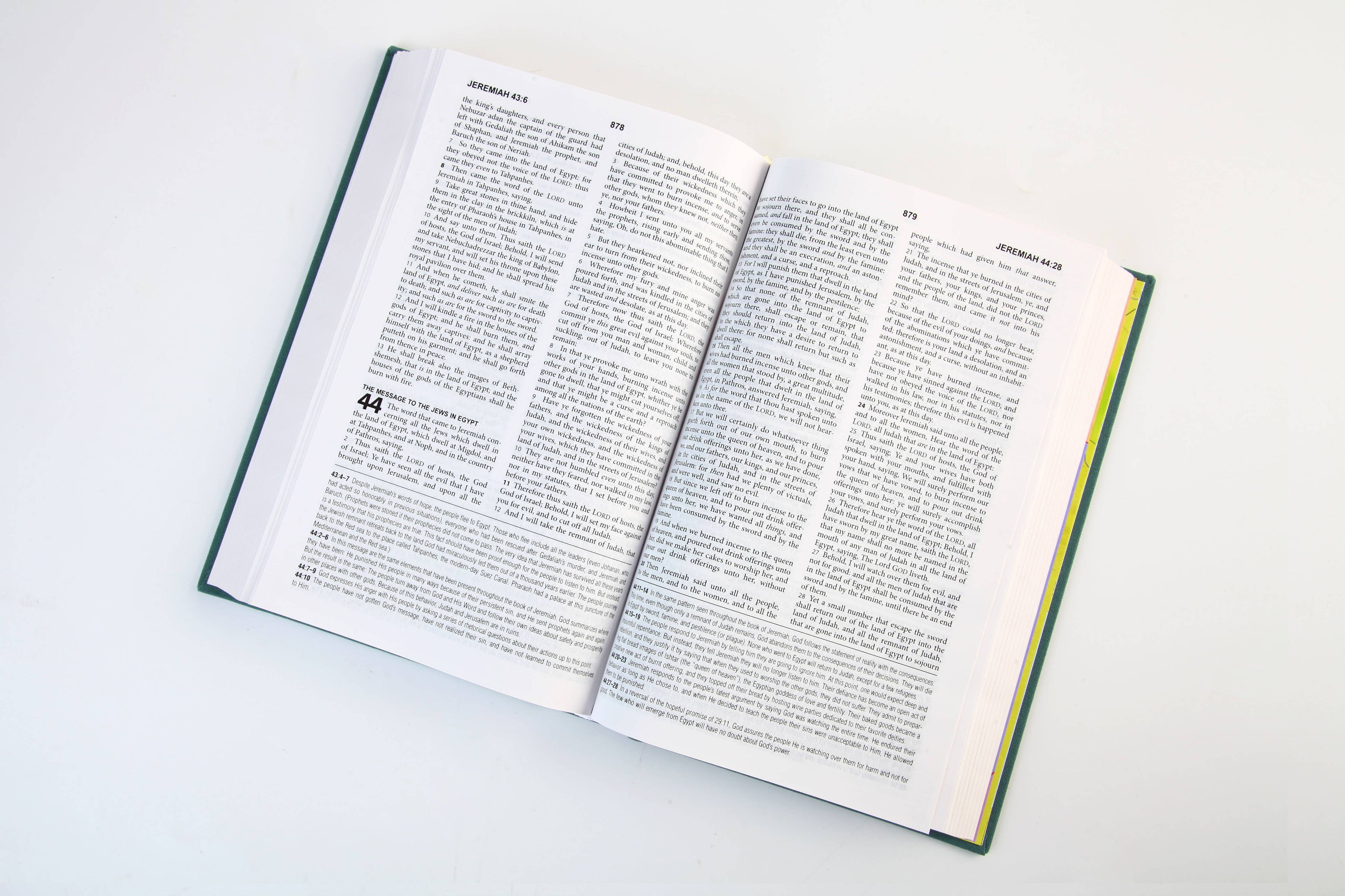 The KJV Study Bible [Sage Bouquet]