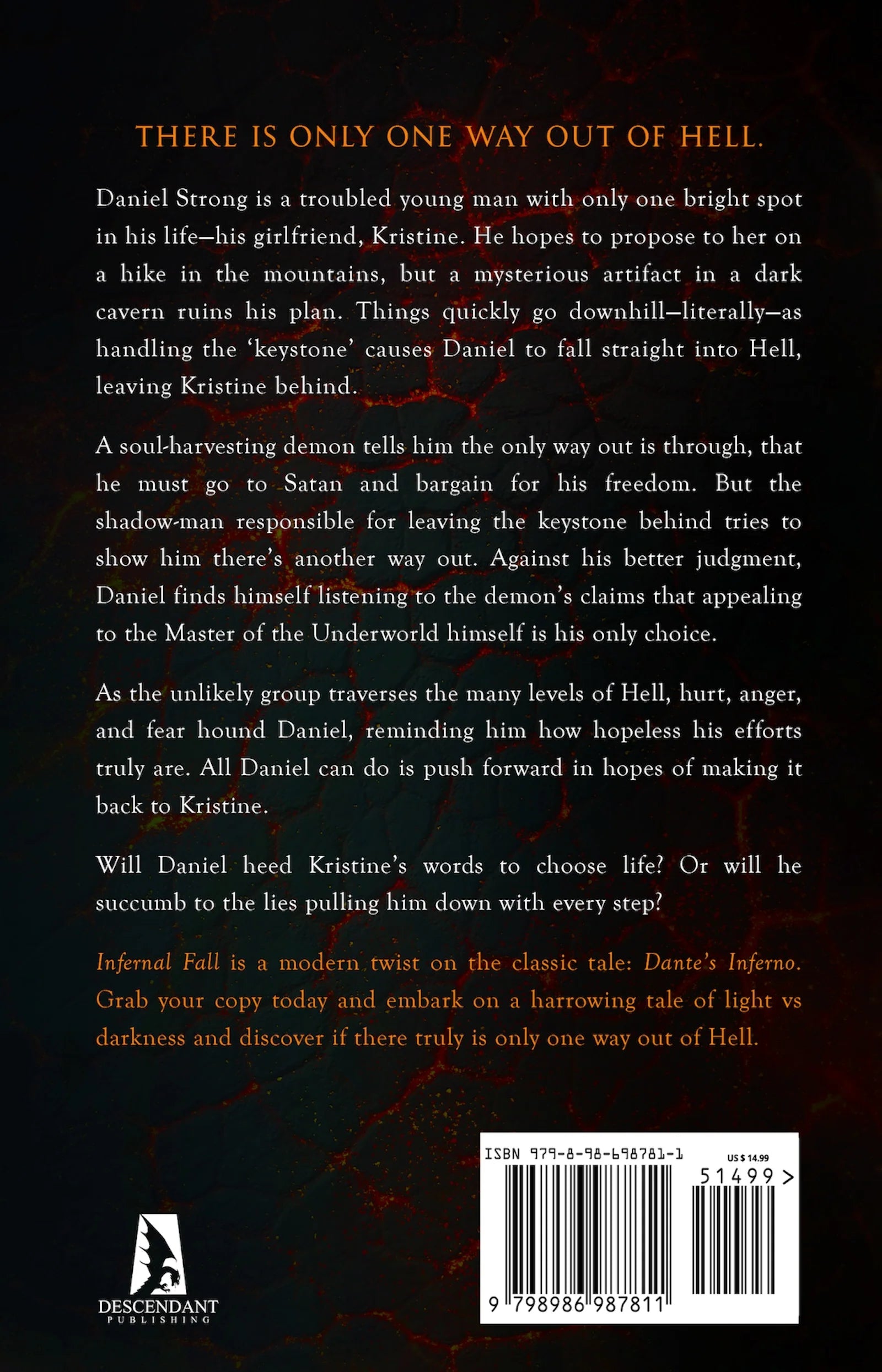 Infernal Fall Book - Bryan Timothy Mitchell
