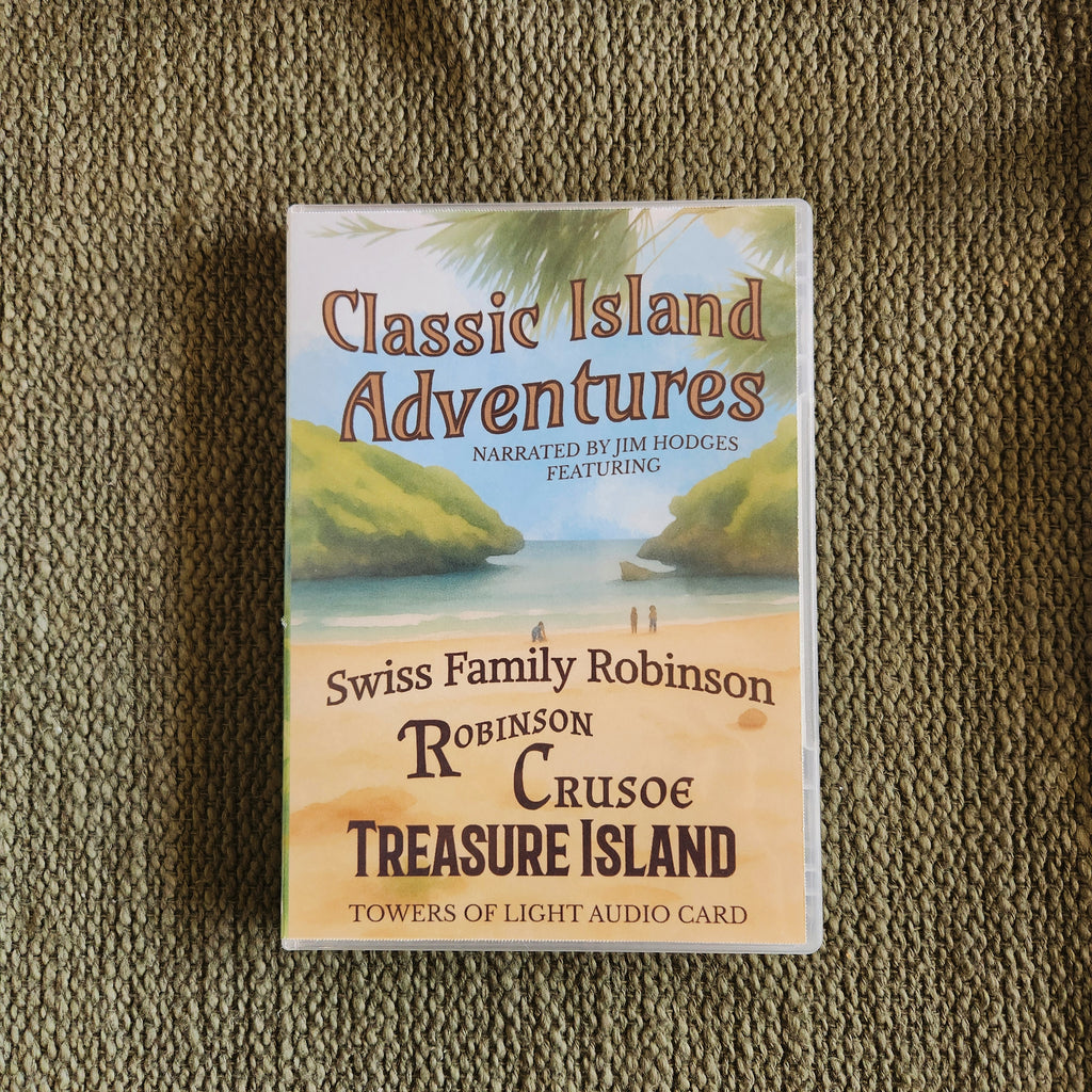 Classic Island Adventures Narrated by Jim Hodges Audio Card (compatible with Solar+ for Kids, LifeLight, Solar Silver, and Solar Gold)