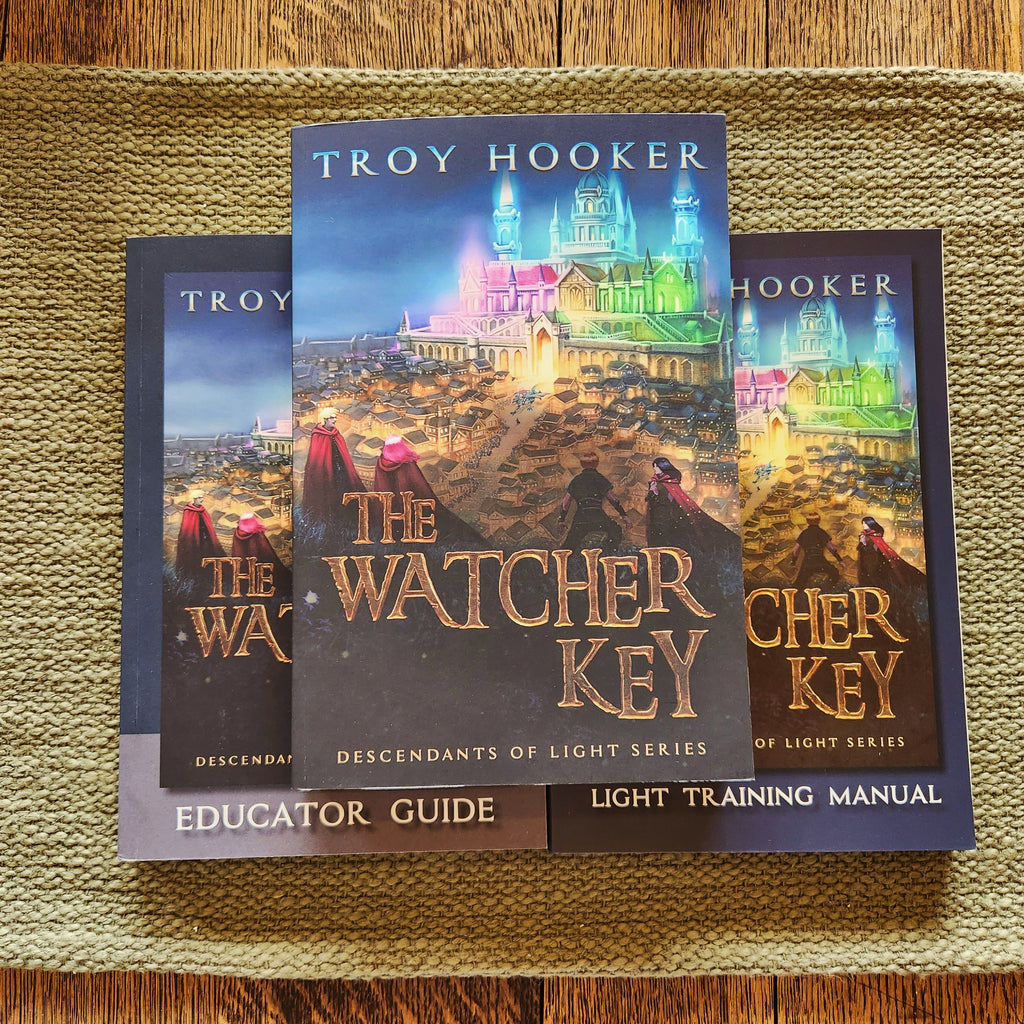 Watcher Key by Troy Hooker Homeschool Read-While-Listening Bundle (MicroSD compatible with Solar+ for Kids, LifeLight, Solar Silver, and Solar Gold)